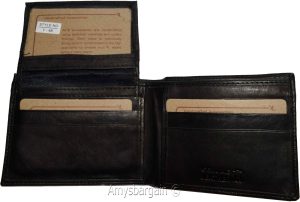 Men's Leather Wallet, Bifold Wallet, Detachable 2 ID 3 Card piece, New Billfold - Image 6