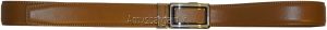 Men’s Leather belt strap, Automatic sliding buckle Auto-lock Strap only - Image 5