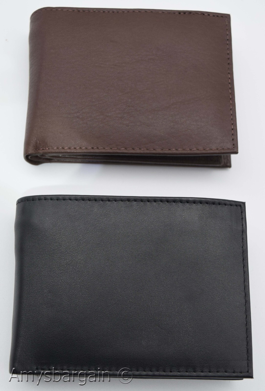 Men's RFID genuine leather bifold wallet protect IDs credit cards+ br new in box - Image 10