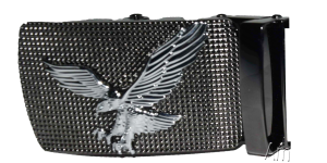 Men’s belt Buckle. self locking belt buckle, landing eagle Belt buckle only - Image 3