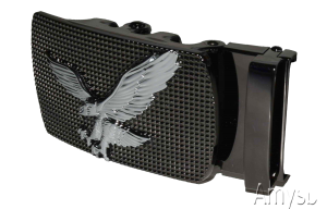 Men’s belt Buckle. self locking belt buckle, landing eagle Belt buckle only - Image 7