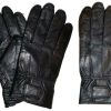 Men's leather gloves, Black Unbranded winter gloves lined warm gloves Brand New