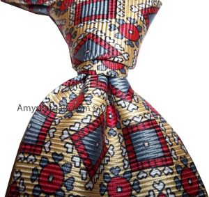 Men's silk tie New Designer tie Made in USA neck wear new tie 100 percent silk - Image 3