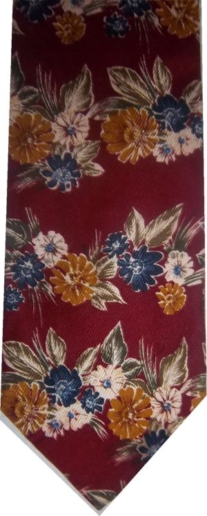 Men's tie, Cutter & Buck tie Neck wear 100% Silk Tie, Fashion Made in USA