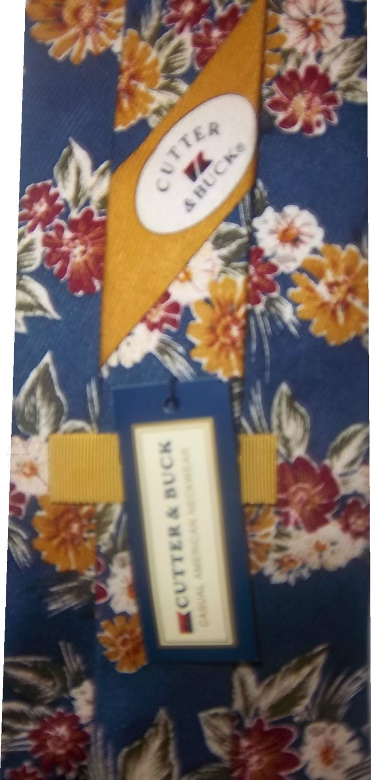 Men's tie Cutter and Buck designer silk tie neck wear brand new with $55 tag - Image 3