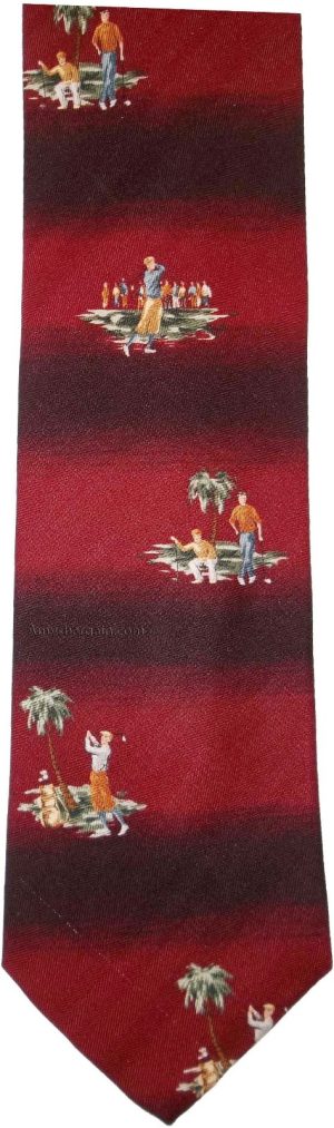 Men's tie, Designer ties Cutter & Buck tie 100% Silk Tie Neck wear Made in USA - Image 4