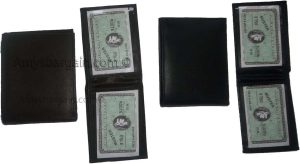 Men's wallet 2-in-1 Genuine Leather man's wallet 3 ID case 3 billfold pockets ID - Image 3