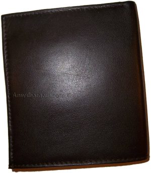 Men's wallet Leather Hipster wallet USA Euro Int'l currencies zip coin purse new - Image 13