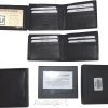 Men's wallet. RFID Genuine Leather Wallet. Bifold 3 billfold. ID. BR New in Box*