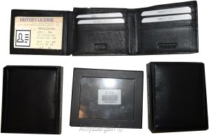 Men's wallet. RFID Genuine Leather Wallet. Bifold 3 billfold. ID. BR New in Box* - Image 8