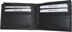 Men's wallet. RFID Genuine Leather Wallet. Bifold 3 billfold. ID. BR New in Box* - Image 9