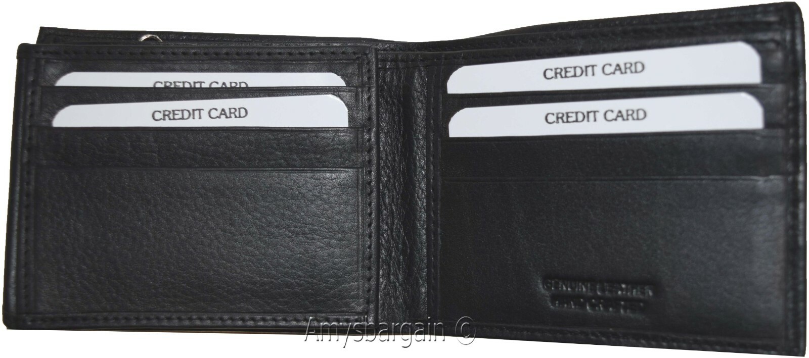 Men's wallet. RFID Genuine Leather Wallet. Bifold 3 billfold. ID. BR New in Box* - Image 10