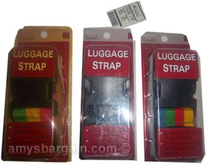 New 3 Luggage straps, Seat belt strength, Luggage straps Travel accessories BRWT - Image 6