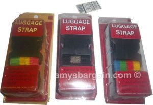 New 3 Luggage straps, Seat belt strength, Luggage straps Travel accessories BRWT - Image 8