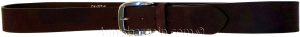 New Belt Strap Snap on Cowhide One Piece Leather Unisex Belt New Brown BNWT - Image 10