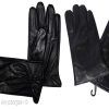 New Italian styled Men's leather dress gloves warm winter gloves Guantes de piel
