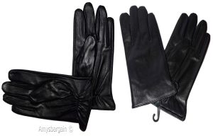 New Italian styled Men's leather dress gloves warm winter gloves Guantes de piel