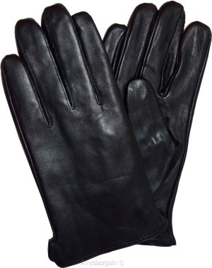 New Italian styled Men's leather dress gloves warm winter gloves Guantes de piel - Image 5