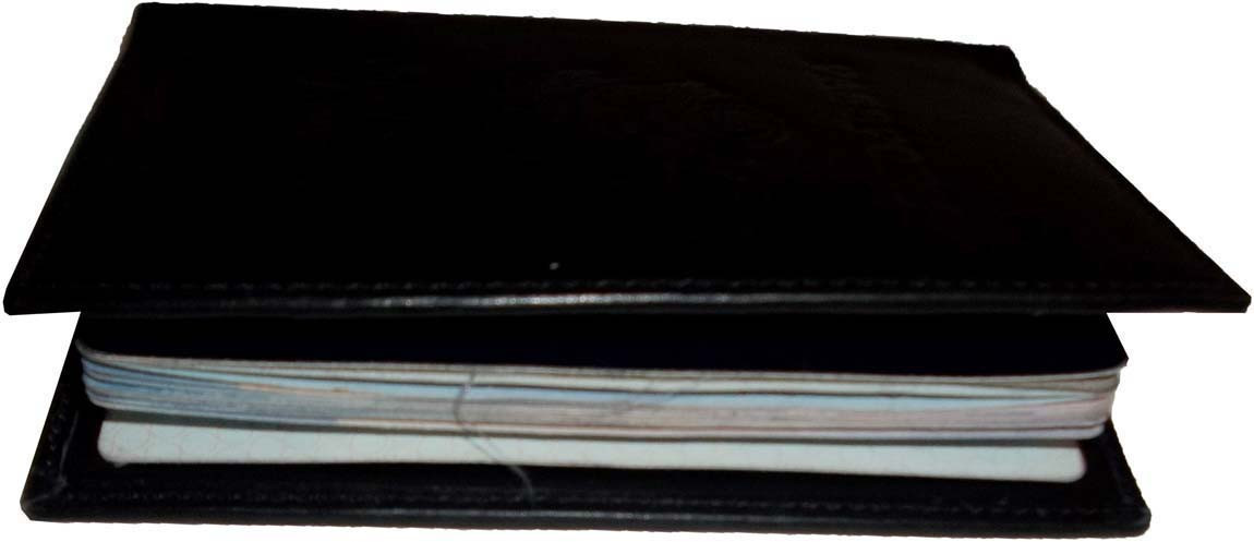 New USA Leather passport case wallet credit ATM card case ID holder Brand New - Image 11