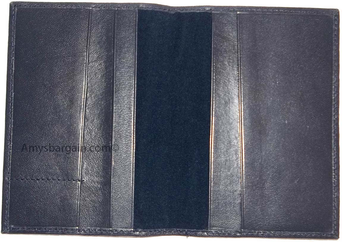 New USA Leather passport case wallet credit ATM card case ID holder Brand New - Image 7