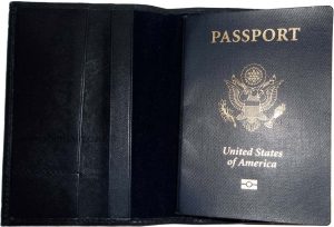 New USA Leather passport case wallet credit ATM card case ID holder Brand New - Image 9