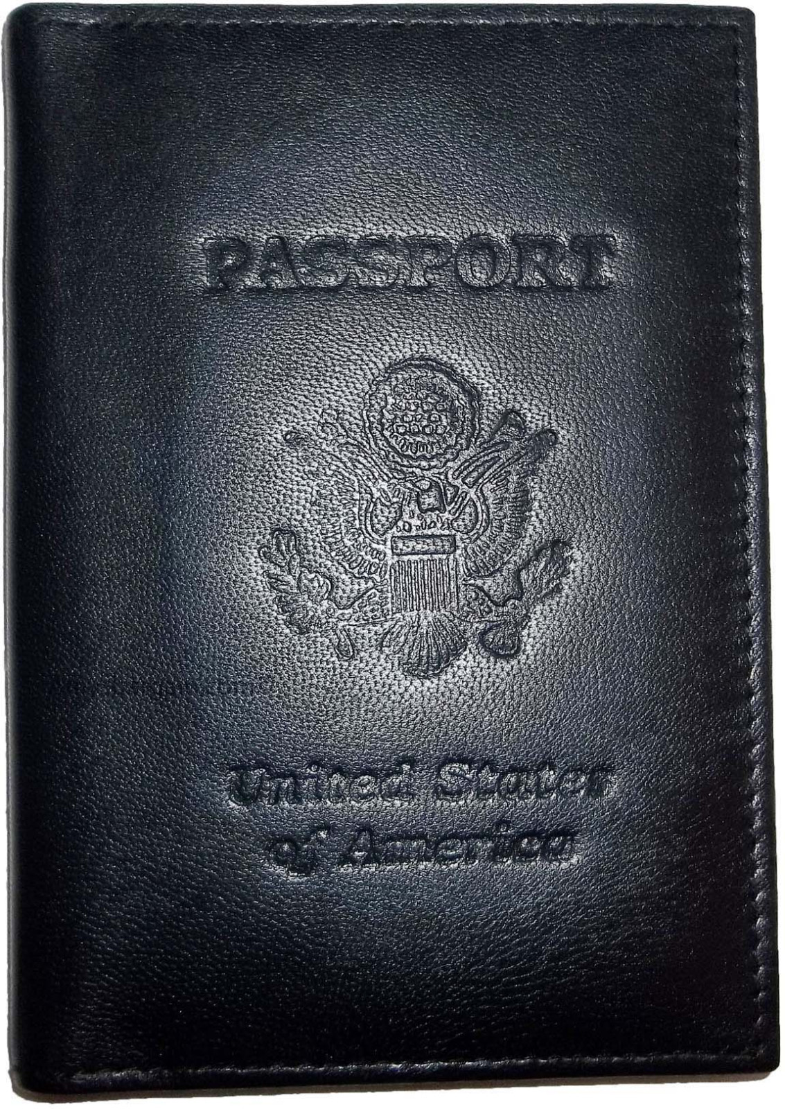 New USA Leather passport case wallet credit ATM card case ID holder Brand New - Image 10