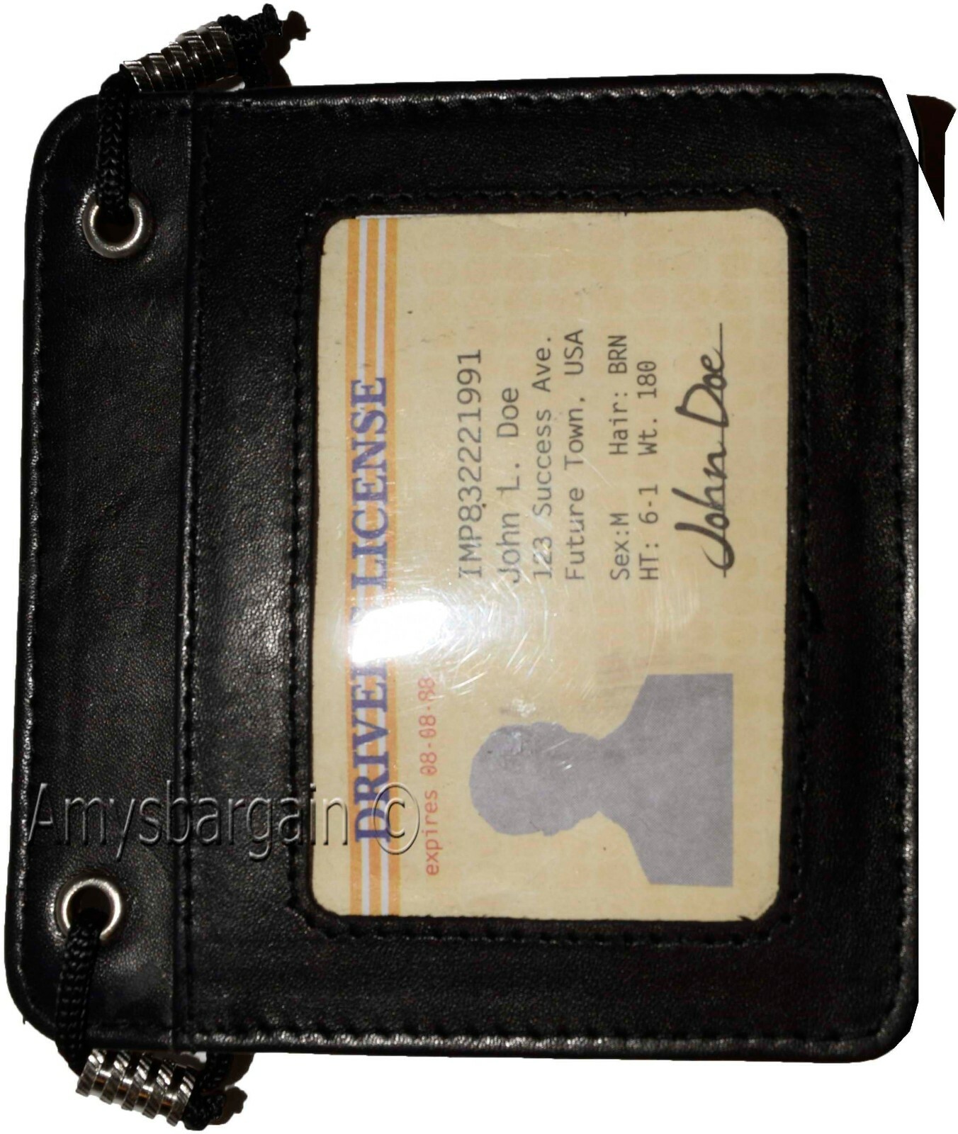 New Women's Neck String Travel Neck Pouch Wallet ID biz new Credit Card case - Image 8