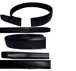 New leather belt strap Size 34 to 43" strap genuine leather brand new Strap only - Image 13