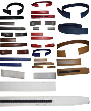 New leather belt strap Size 34 to 43" strap genuine leather brand new Strap only