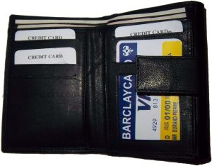 New small ladies leather wallet compact wallet credit card wallet women's wallet - Image 3