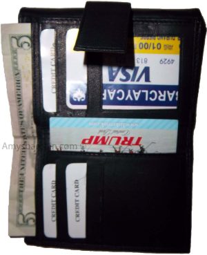New small ladies leather wallet compact wallet credit card wallet women's wallet - Image 4