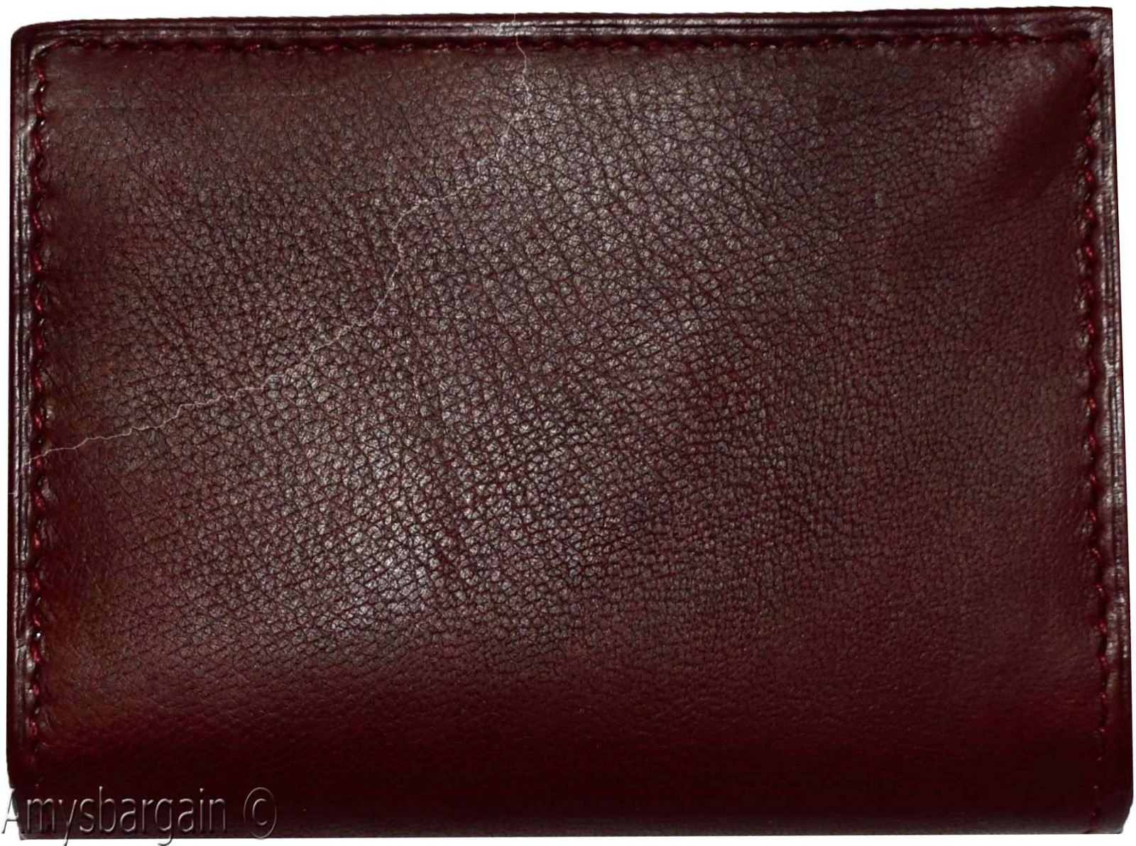 RFID card case leather business credit card id genuine leather 40 card holder - Image 9