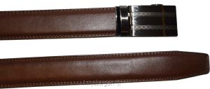 Real Leather Men’s Belt (L) Automatic lock. Dress & Casual belt. Fashion belt. - Image 5