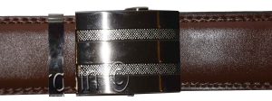 Real Leather Men’s Belt (L) Automatic lock. Dress & Casual belt. Fashion belt. - Image 6