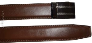 Real Leather Men’s Belt (L) Automatic lock. Dress & Casual belt. Fashion belt. - Image 8