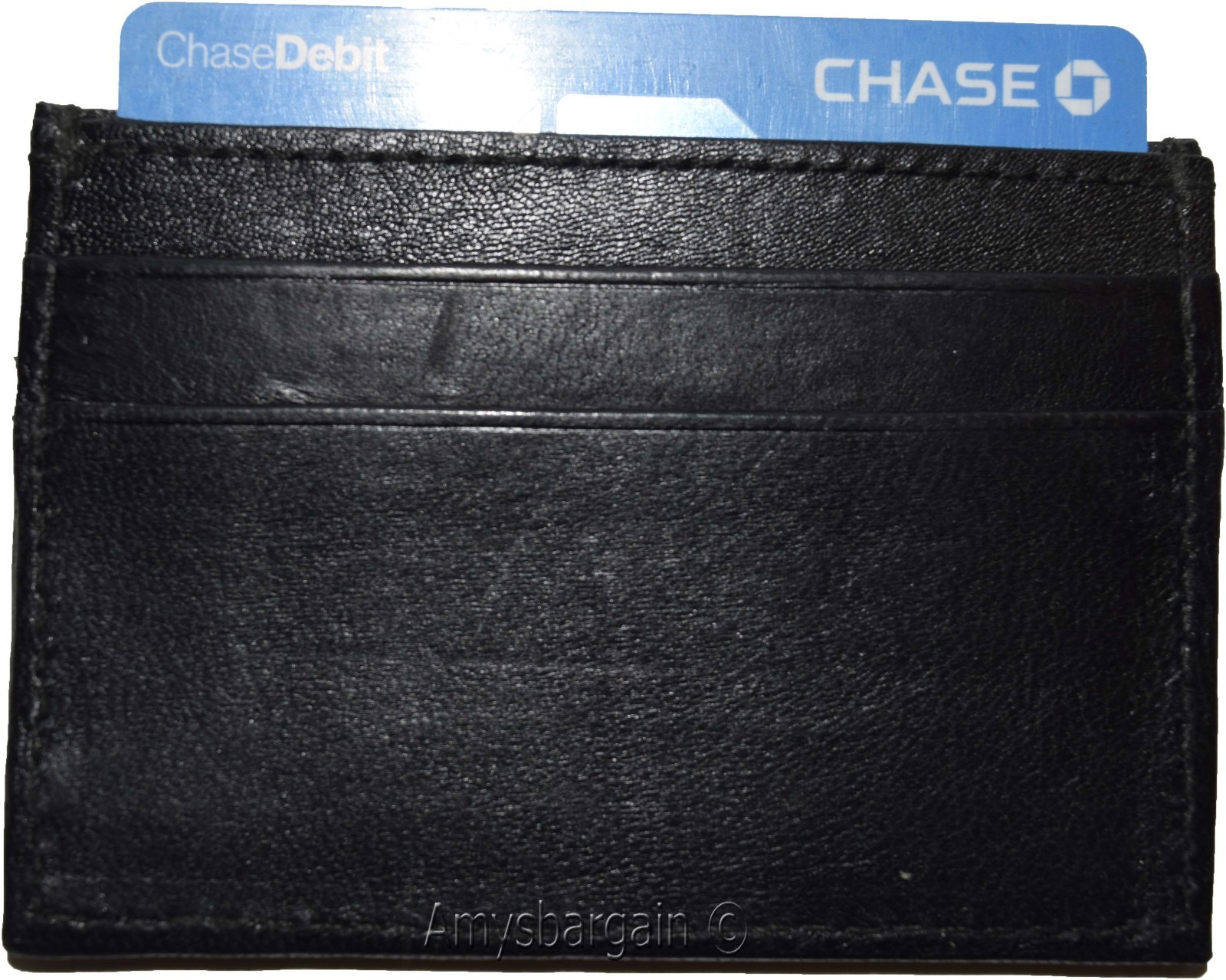 Slim Credit card case, 5 Credit card leather case, Thin card case, leather case - Image 11