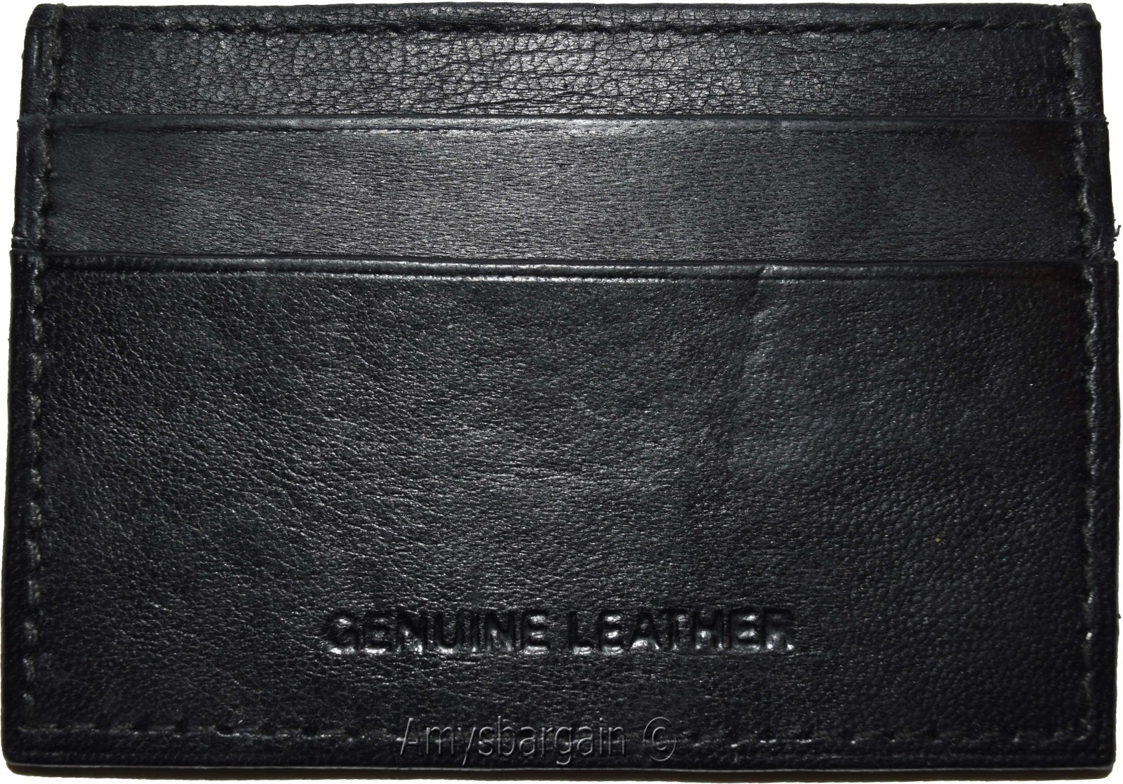 Slim Credit card case, 5 Credit card leather case, Thin card case, leather case - Image 7