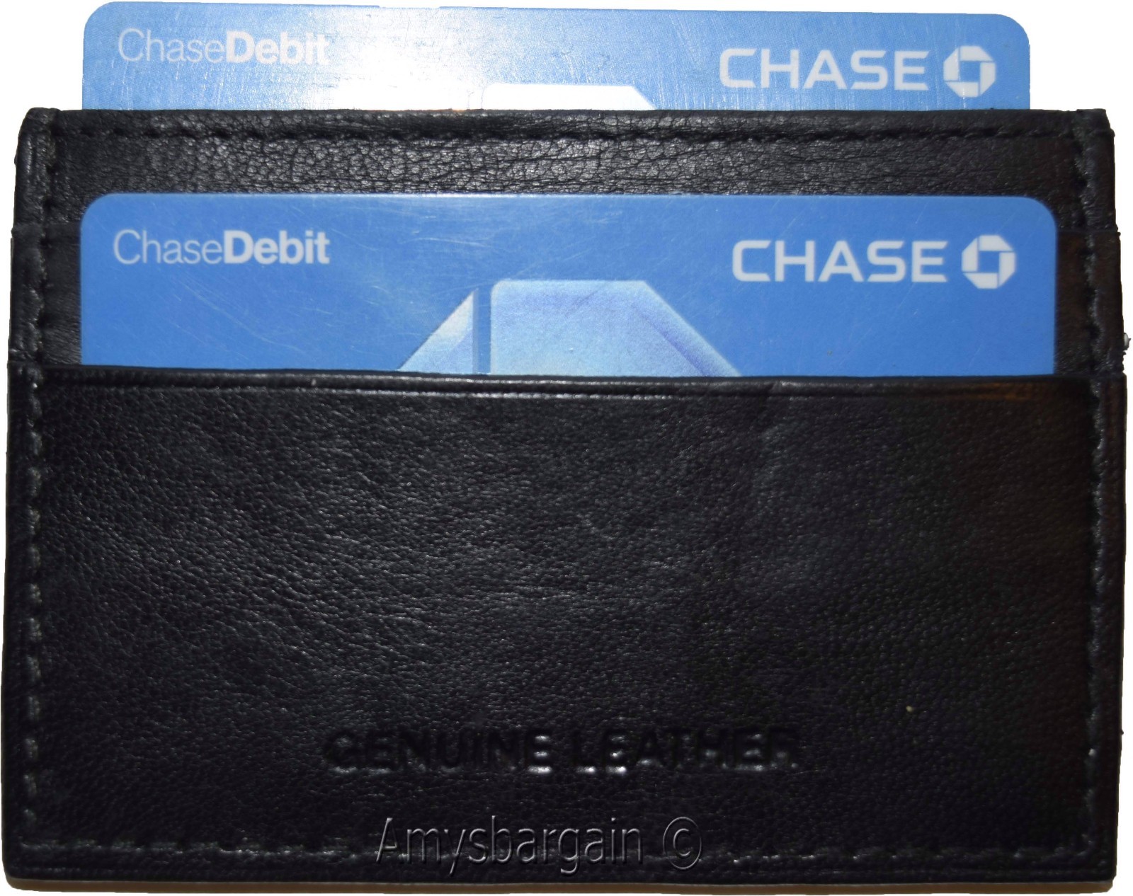 Slim Credit card case, 5 Credit card leather case, Thin card case, leather case