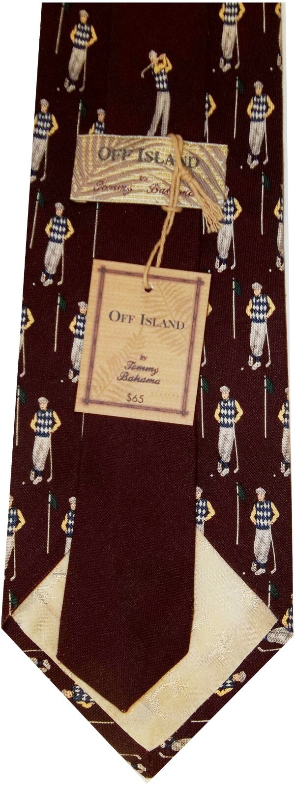 TOMMY BAHAMA man’s neck wear 100% Silk Designer tie Made in USA brand new w/tag - Image 8