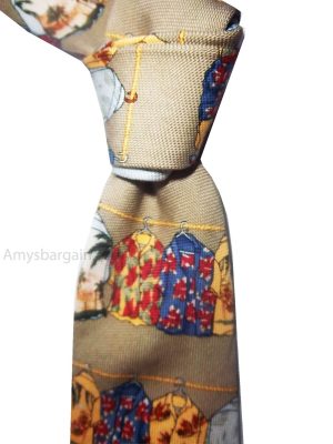 Tommy Bahama Brand New With Tag 100% Silk; Man’s Neck Tie; Low Price - Image 5