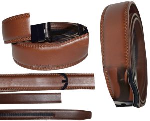 New leather belt strap Size 34 to 43" strap genuine leather brand new Strap only - Image 19