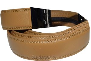 New leather belt strap Size 34 to 43" strap genuine leather brand new Strap only - Image 17