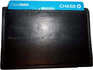 Woman and man's skinny leather business and credit card holder 7 card case bnwt - Image 11