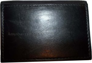 Woman and man's skinny leather business and credit card holder 7 card case bnwt - Image 5