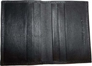 Woman and man's skinny leather business and credit card holder 7 card case bnwt - Image 7