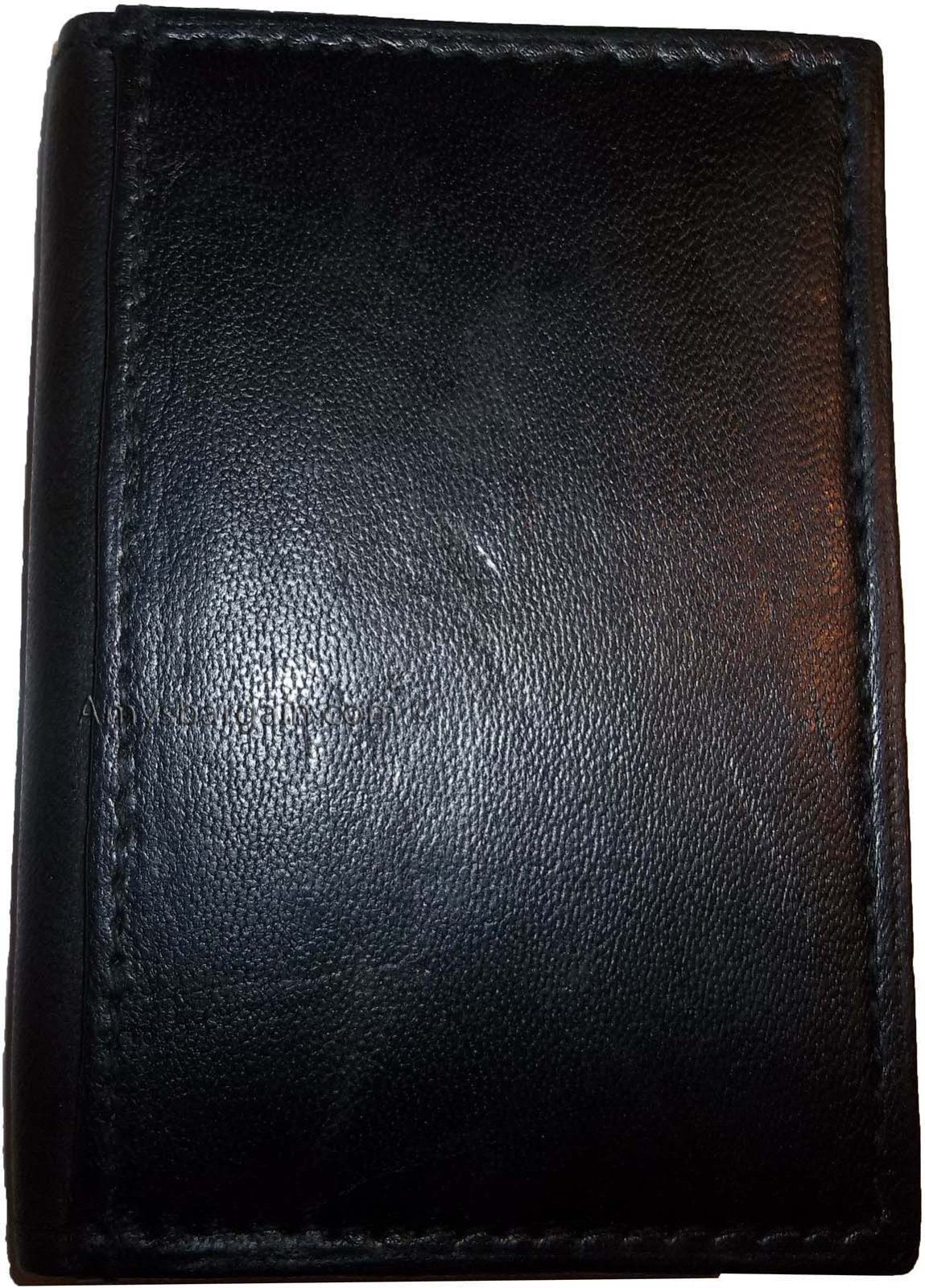 Woman and man's skinny leather business and credit card holder 7 card case bnwt - Image 9