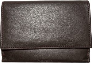 Women's leather wallet small compact wallet credit card ID bills coin case new - Image 12