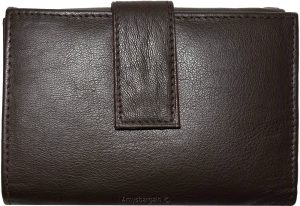 Women's leather wallet small compact wallet credit card ID bills coin case new - Image 13