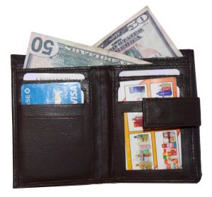 Women's leather wallet small compact wallet credit card ID bills coin case new - Image 6