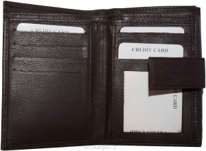 Women's leather wallet small compact wallet credit card ID bills coin case new - Image 8